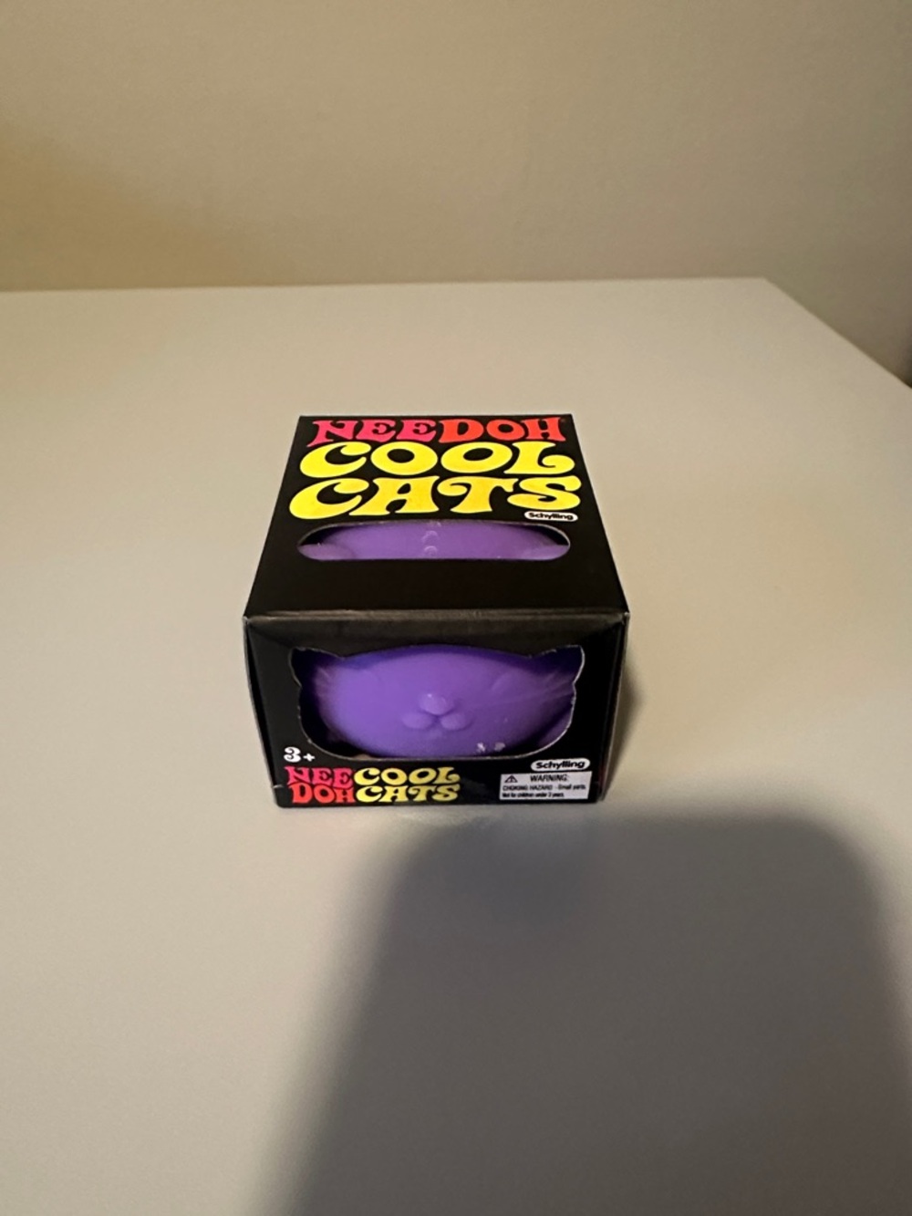 Cool Cats Purple Cat Squishy Toy